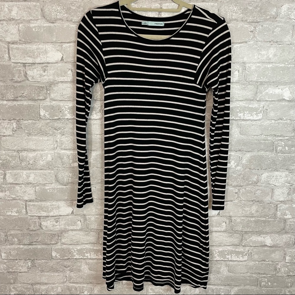 Maurices Striped Ribbed Dress